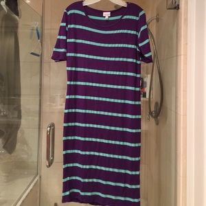 LuLaRoe striped Julia dress