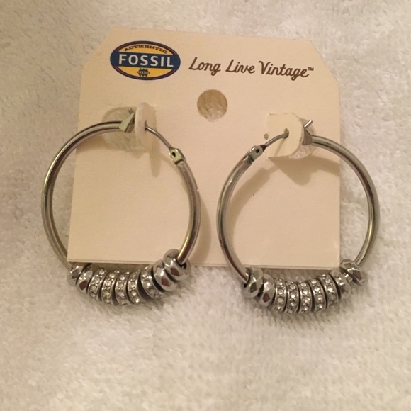 Fossil earrings