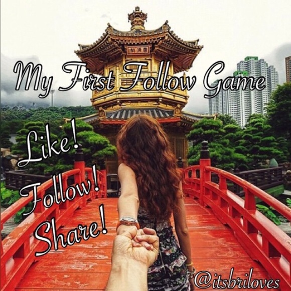 Follow game !!! First time!!!💕✨✨💕✨ share