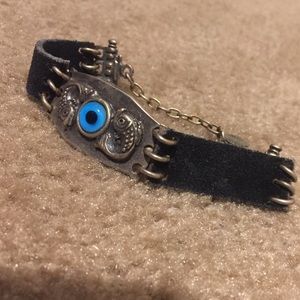 Vintage evil eye bracelet from Jerusalem!