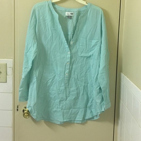 Baby blue tunic
