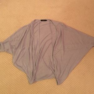 Grey Dolman style sweater