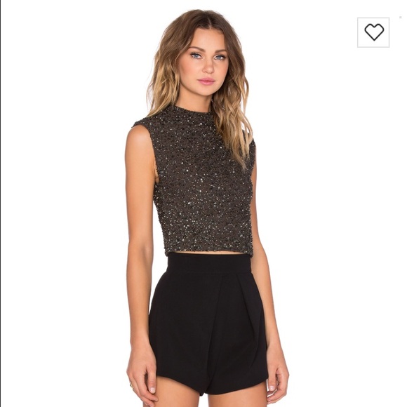 ✨FINAL SALE✨Alice + Olivia bridge drape hinecktop - Picture 3 of 4