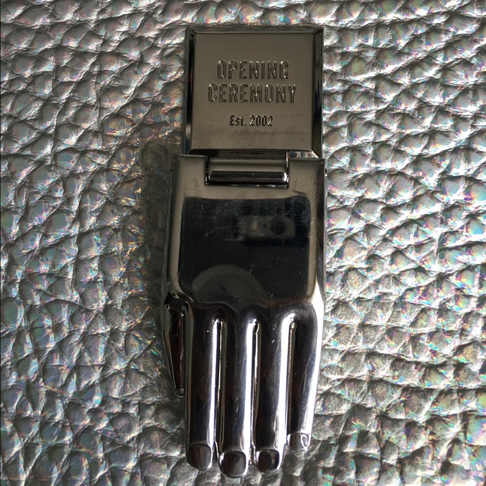 Opening Ceremony Nokki Leather Clutch ✨HP✨AWESOME - Picture 5 of 7