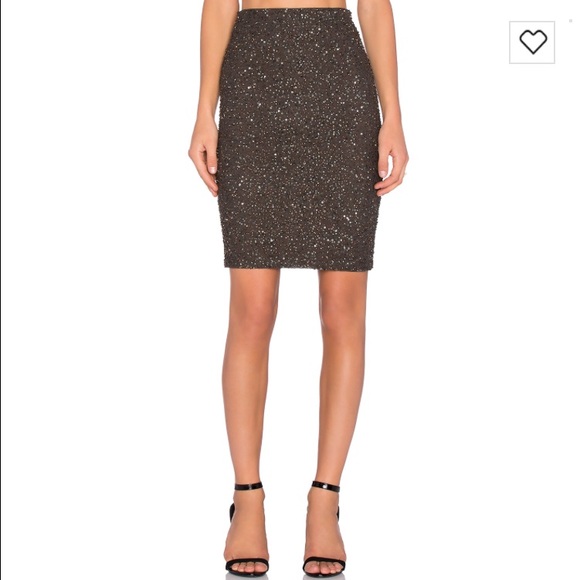 ✨SOLD✨Alice + Olivia's 'Ramos embellished skirt