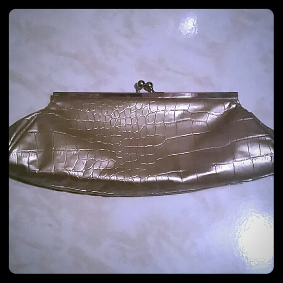 Gold Clutch.