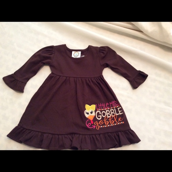 Monogrammed Thanksgiving dress. - Picture 1 of 1