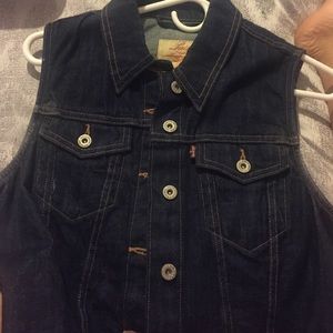 Levi's denim vest