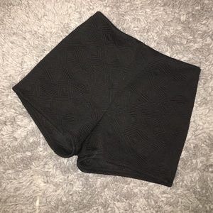 LOWEST💖Charlotte Russe high waisted black shorts