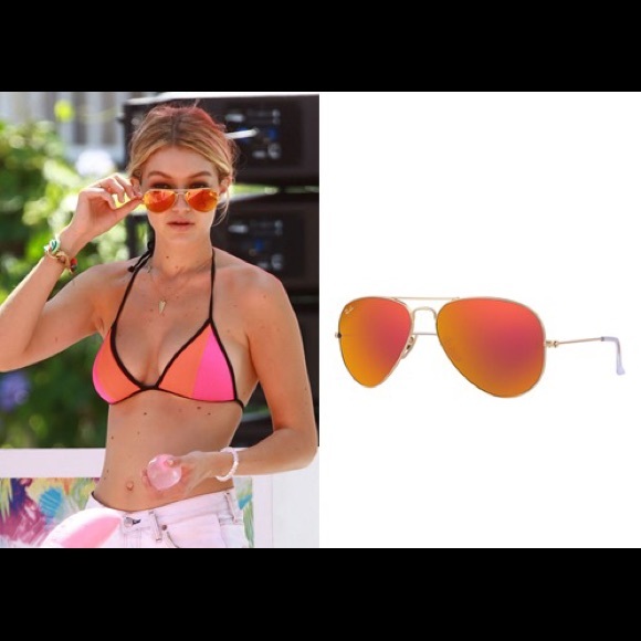 Ray-Ban Aviator Mirrored sunglasses - Picture 2 of 4