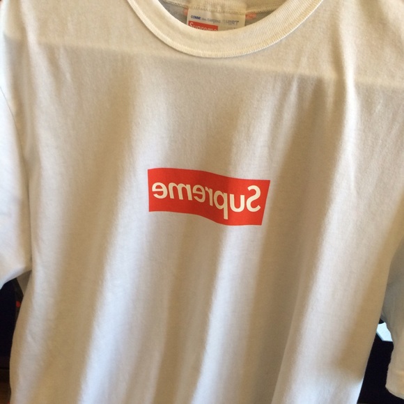 Supreme X CDG Box Logo Tee
