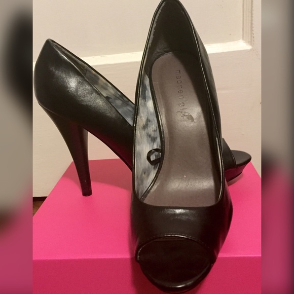 Madden Girl black open toe heels - Picture 4 of 4