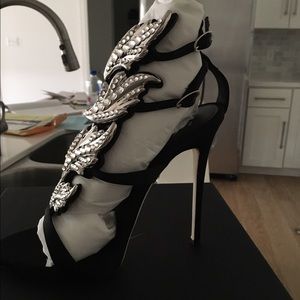 Swarovski crystal shoes