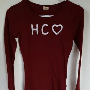 HOLLISTER Womens long sleeve t-shirt