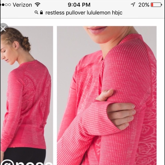 NWT💋Lululemon💋Restless Pullover - Picture 3 of 5