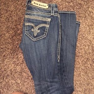 Boot cut rock revival jeans