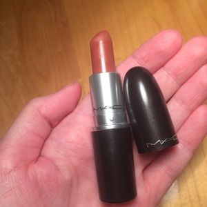 MAC taupe matte lipstick