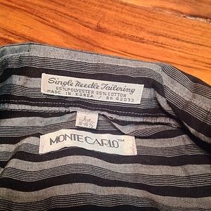 monte carlo Shirts - Mens Dress or Casual long sleeve shirt - 16-16-1/2 monte carlo Shirts - Mens Dress or Casual long sleeve shirt - 16-16-1/2