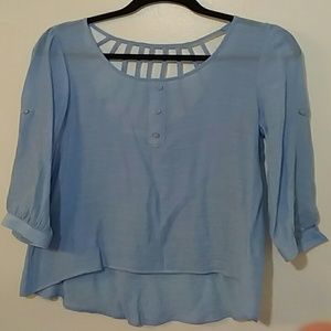 Blue blouse