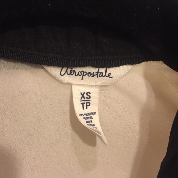 chiffon collared top - Picture 3 of 4