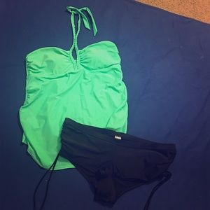 Maternity plus size tankini