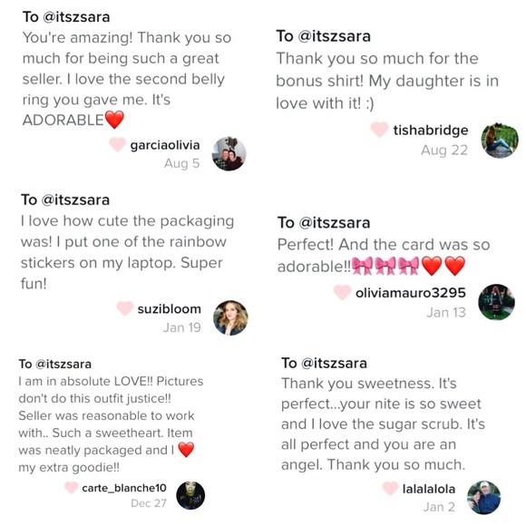 🪷Seller Feedback🪷 - Picture 3 of 4