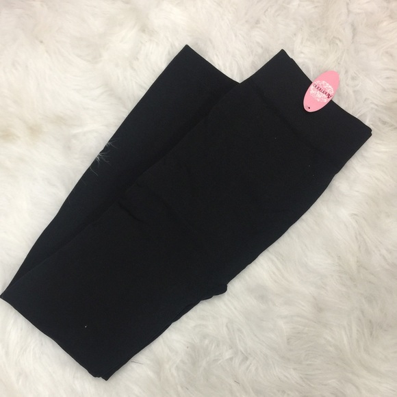 Black Fleece Lined Legging