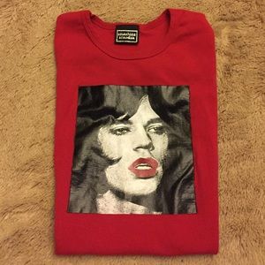 Mick Jagger graphic tee