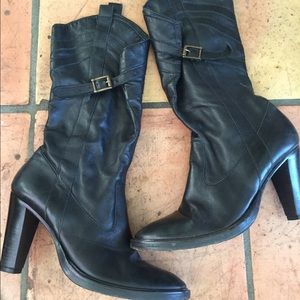 AF Vandervost black mid calf boots boots barneys