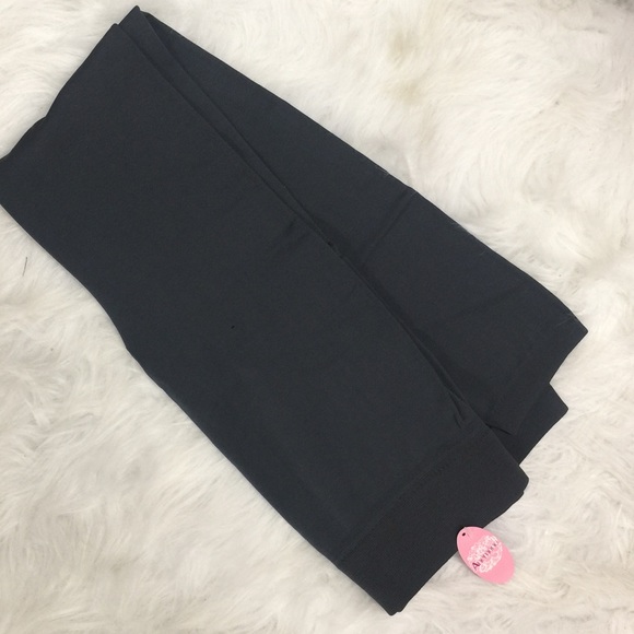 Charcoal Fleece Lined Leggings