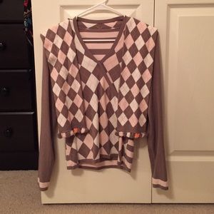 Light sweater with scarf