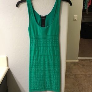 Bebe Green Party Dress
