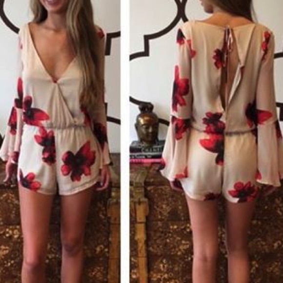 Winston White Floral Remi Romper - Picture 2 of 5