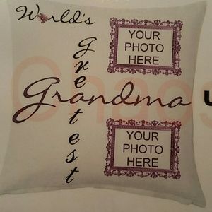 Custom throw pillows