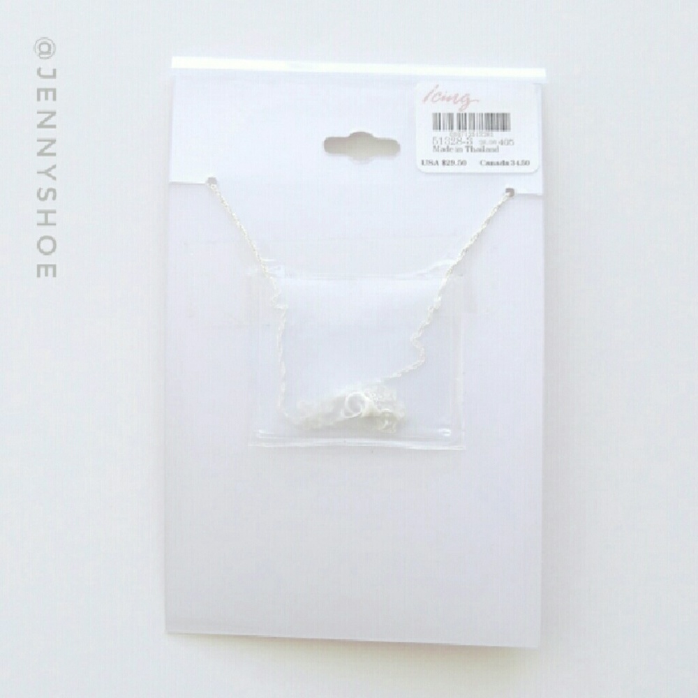{icing} sterling silver cross necklace - Picture 2 of 3