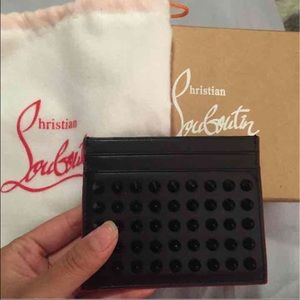 Christian louboutin card holder