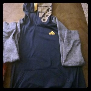 Boys Adidas hooded sweatshirt