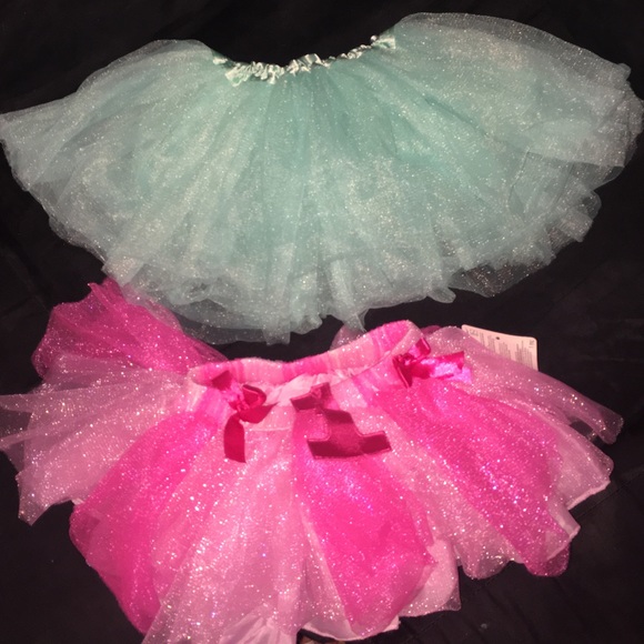 Baby girl tutu's - pink and mint green - Picture 1 of 4