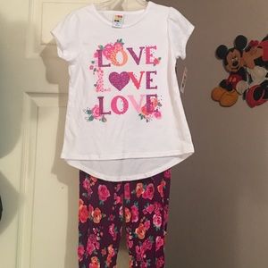 Girls pant and shirt set