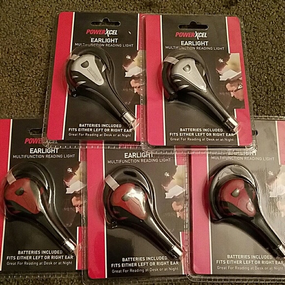 Earlight clip on reading light