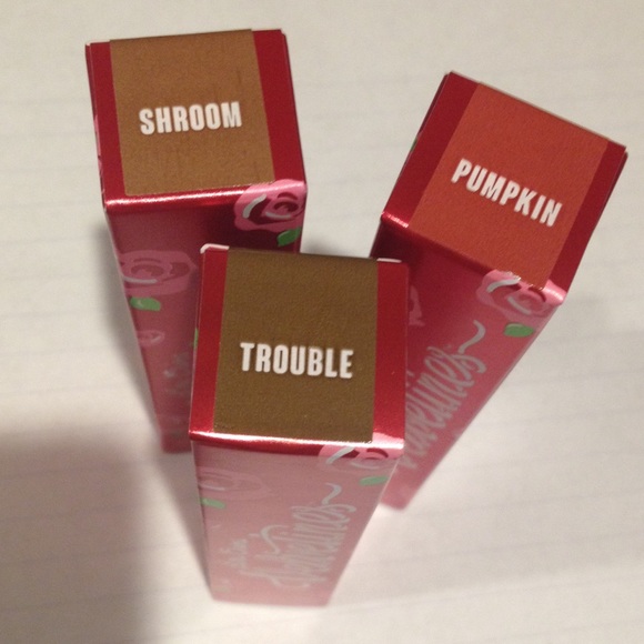 Fall Lime Crime Lipstick Trio: PUMPKIN, TROUBLE...
