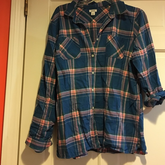 LL Bean flannel