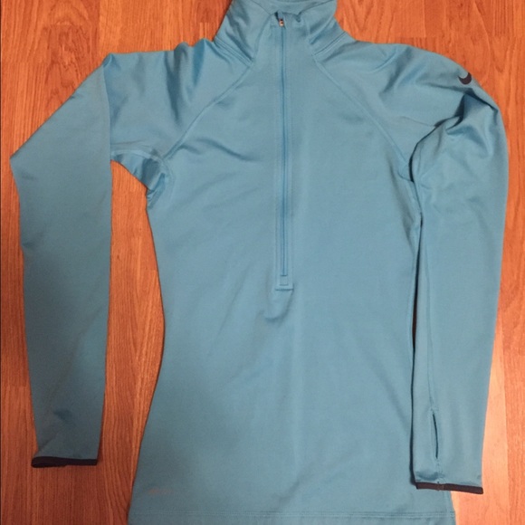 Blue Nike Half zip