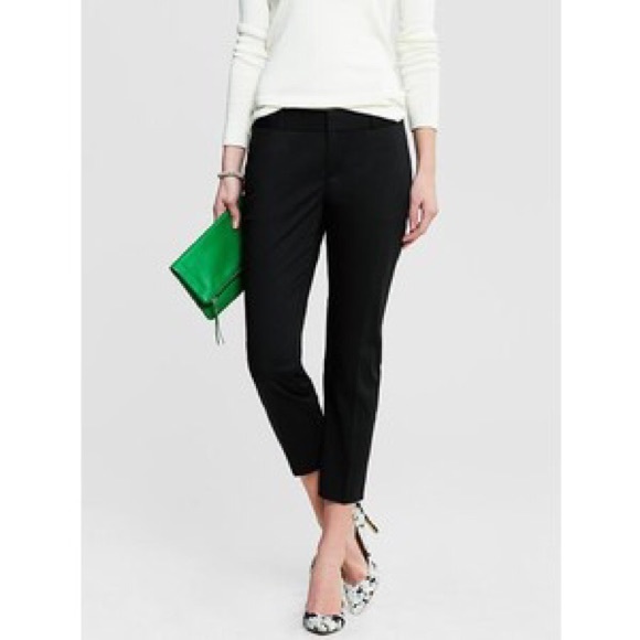 Banana Republic Pants - banana republic hampton crop pants