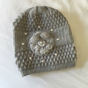 Gray beanie