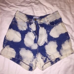 American apparel high waisted shorts