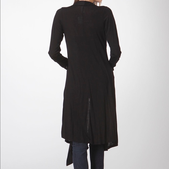 🚨 LIMITED STOCK 🚨 Black Duster Cardigan - Picture 3 of 5