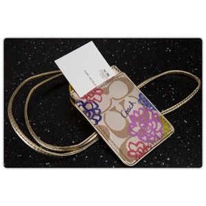 Coach APP Lanyard ID Holder