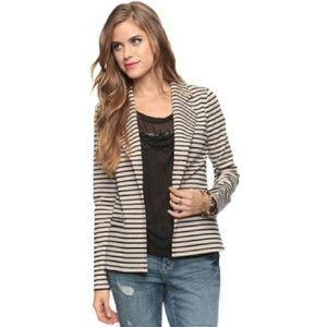 FOREVER 21 Striped Jacket Blazer