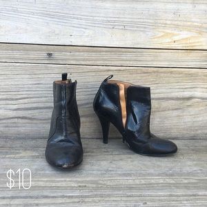 Leather Booties by Nine West